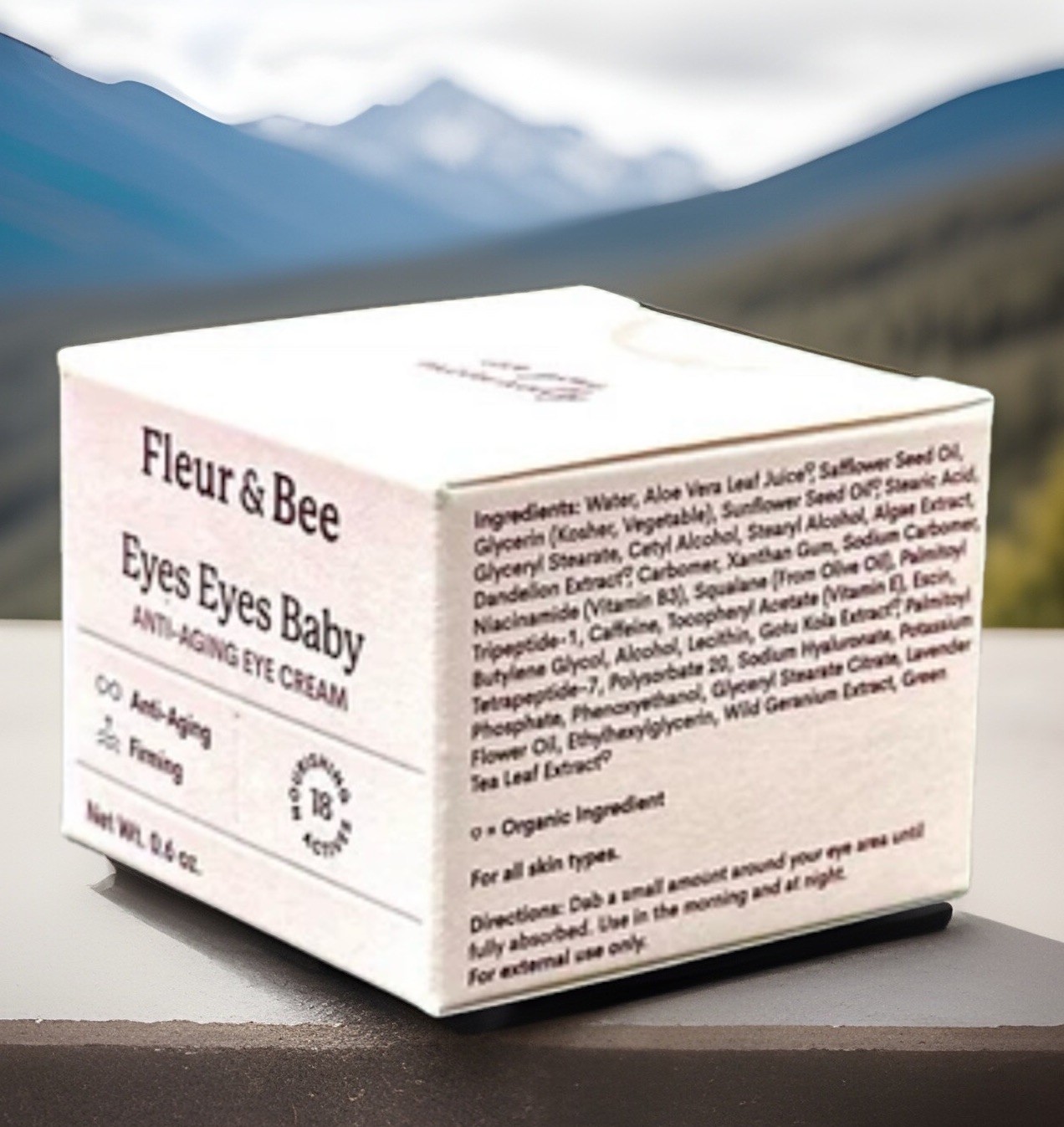 FLEUR & BEE Eyes Eyes Baby Anti-aging & Firming Eye Cream 0.6oz BRAND NEW SEALED