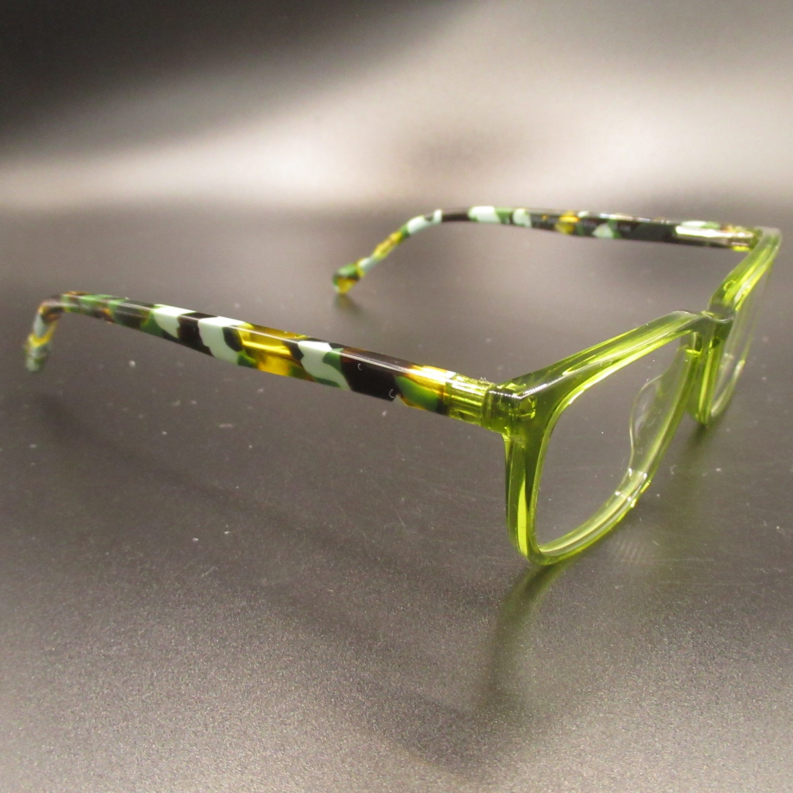 Lucky Brand Eyeglass Frames VLED824 Green Crystal Full Rim 49-16-130
