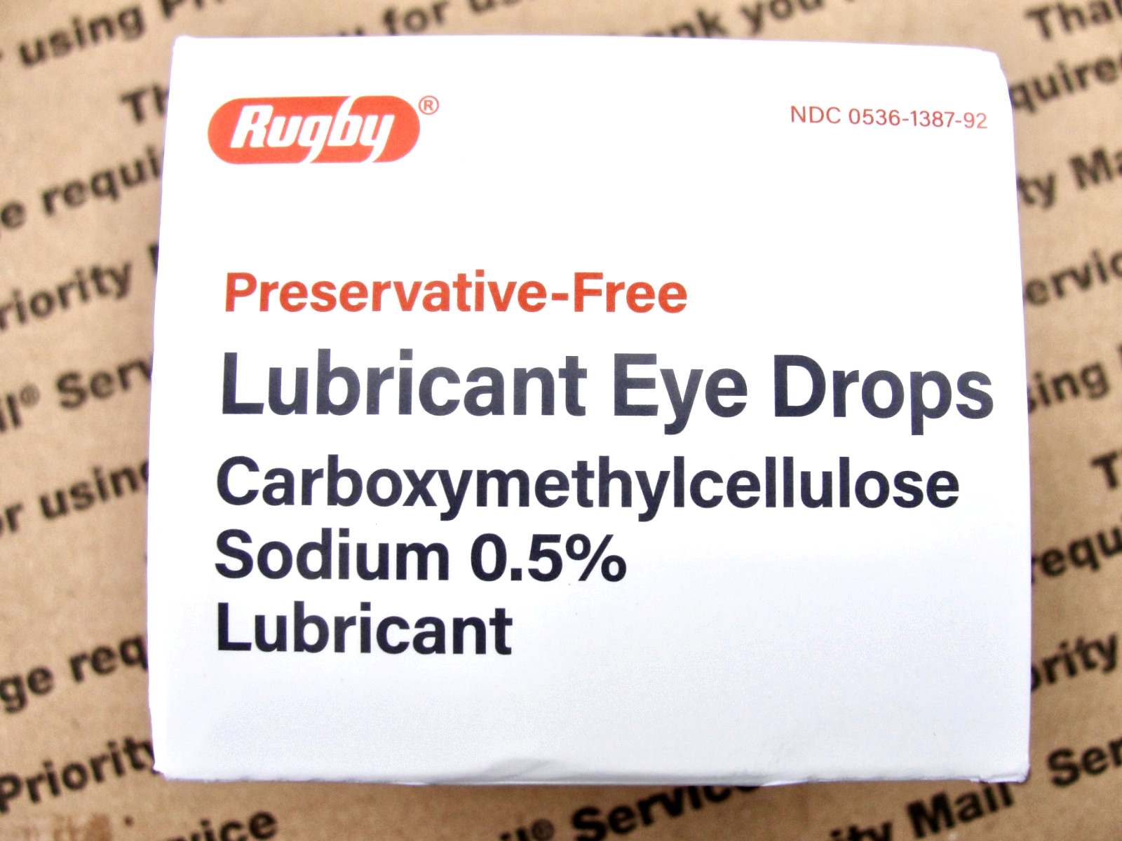 100 Refresh Plus and 120 Generic Rugby Eye Drops Equal to Refresh Plus 2028-2027