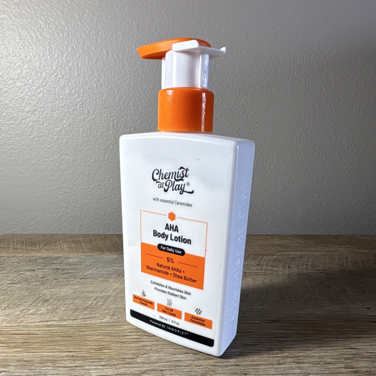 Chemist at Play AHA Body Lotion 5% AHA + Niacinamide + Shea Butter 8 fl oz