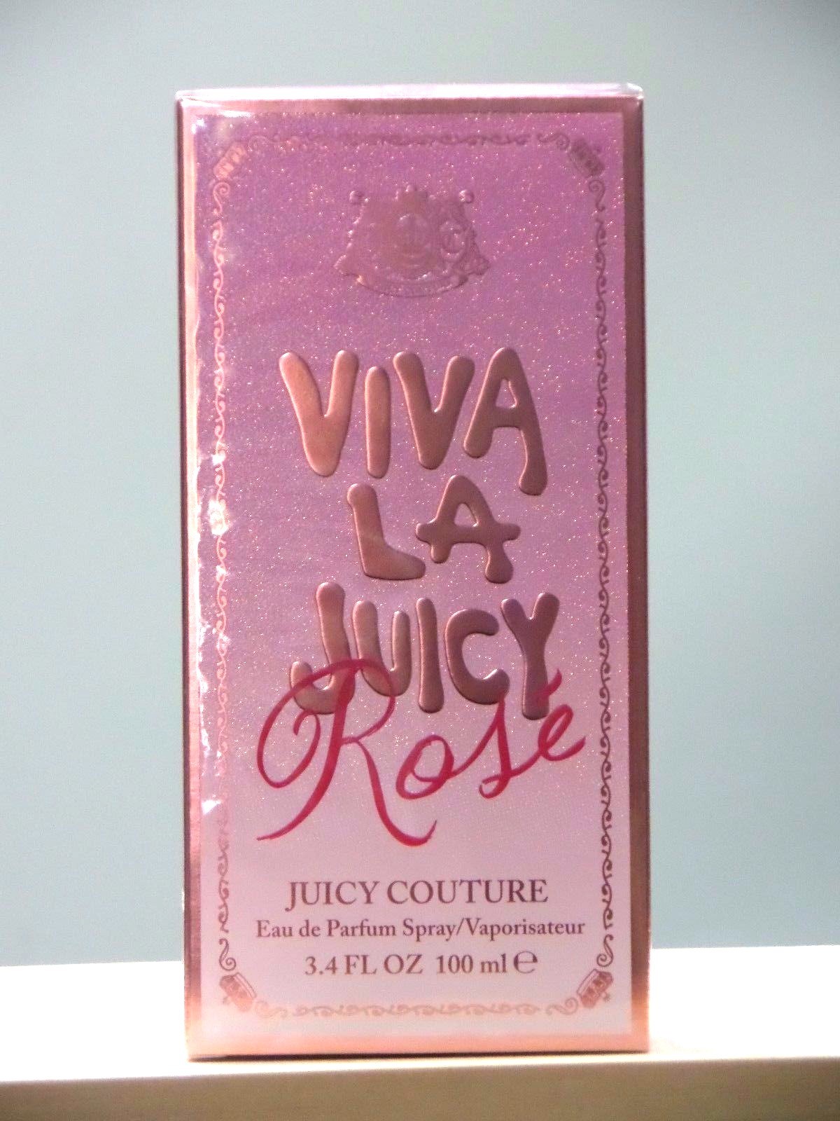 Viva La Juicy ROSE By Juicy Couture 3.4 Oz EDP Spray For Women SEALED NEW BOX