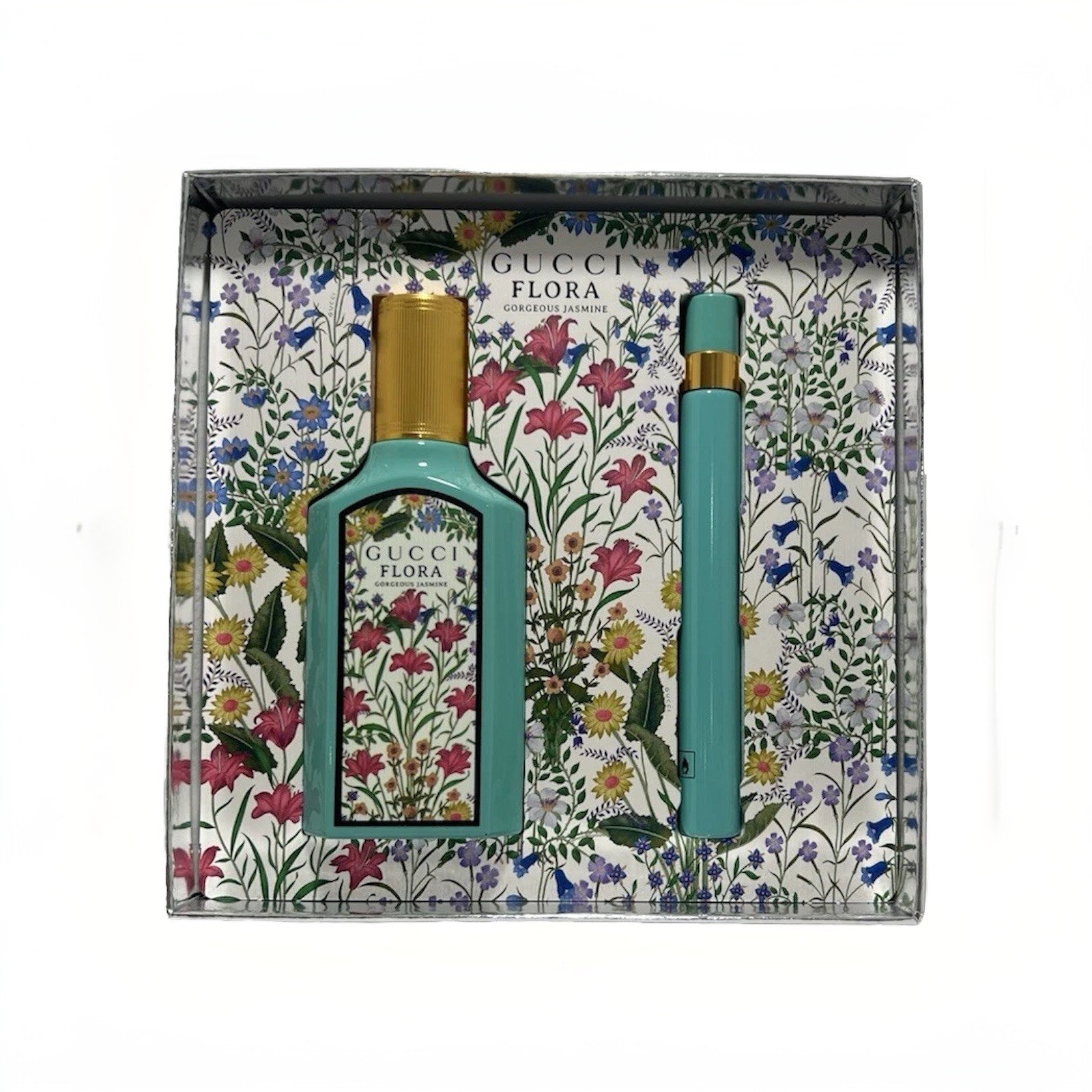 Gucci Flora Gorgeous Jasmine 2pc Gift Set With 1.7oz+0.33oz EDP