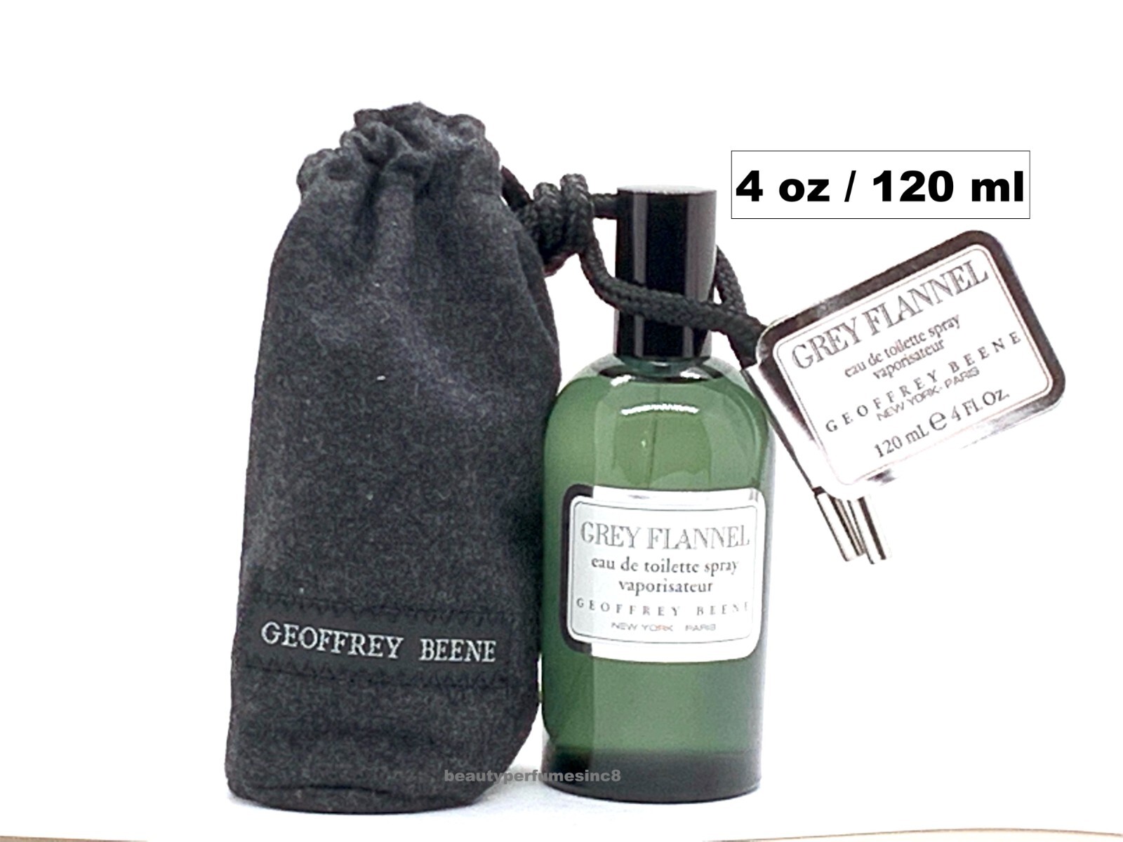 Grey Flannel Cologne for Men by Geoffrey Beene 4 oz Eau de Toilette Spray New