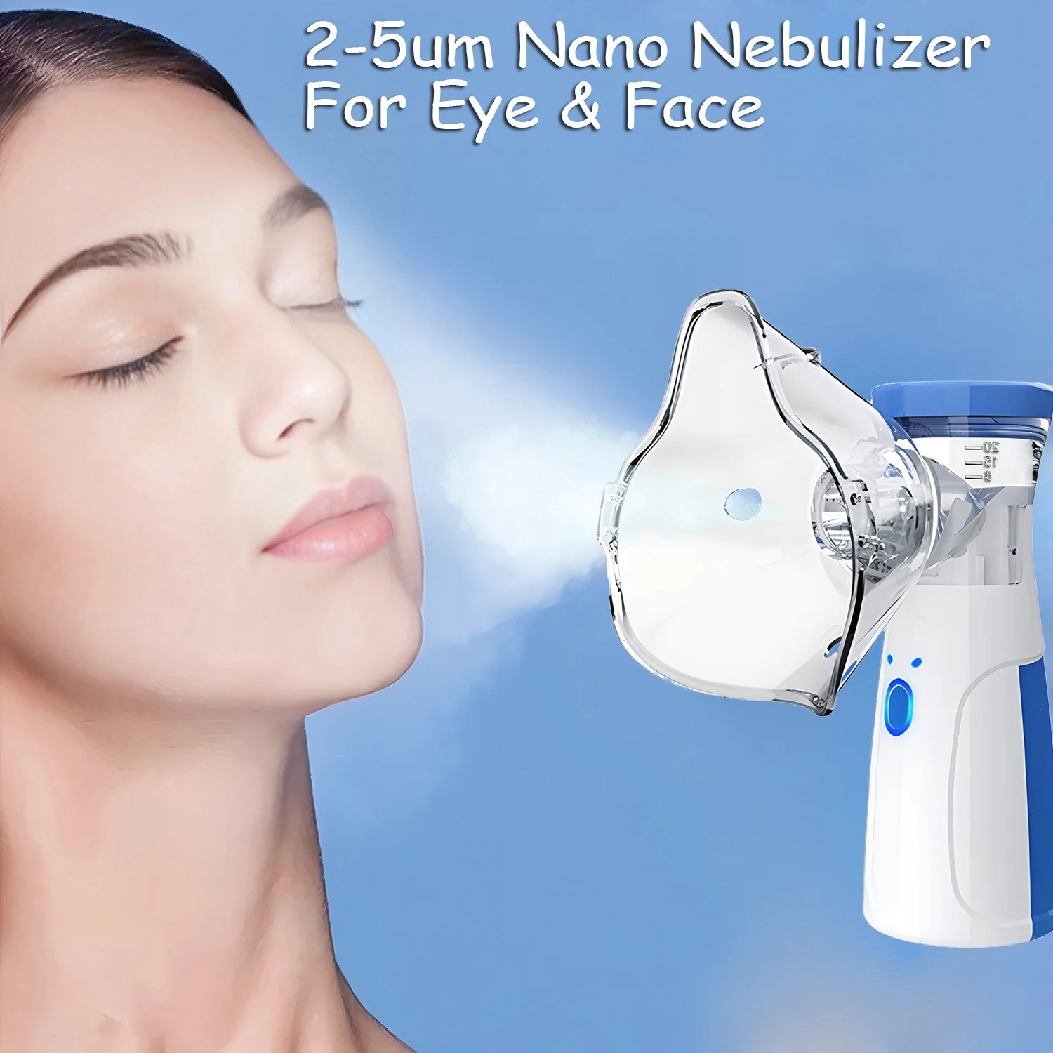 Mini Humidifier Facial Steamer Device Beauty Spray Hydrating Apparatus Cold
