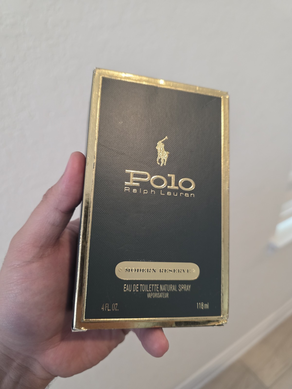 Ralph Lauren Polo Modern Reserve 4 Oz / 118 ML EDT VERY RARE (Spray has Issues)