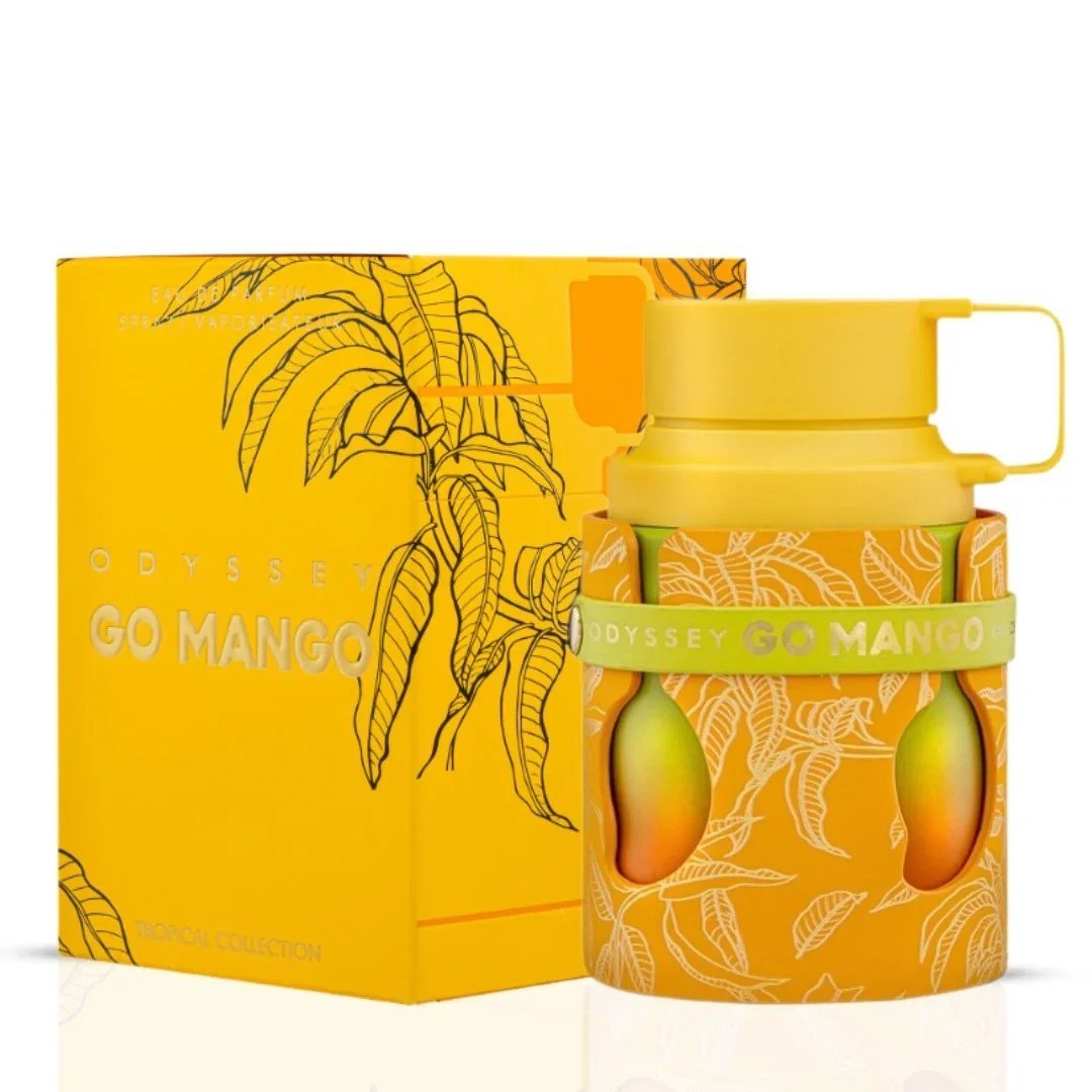 Armaf Men’s Odyssey Go Mango Topical Collection EDP Spray 3.4 oz Fragrances