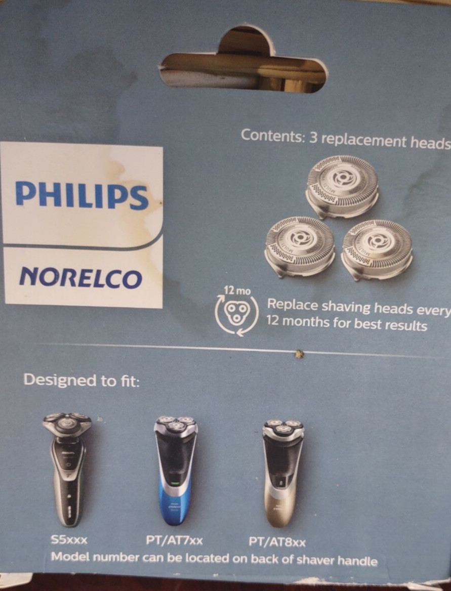 Philips Norelco SH50 Replacement Shaving Heads HQ8 Series 5000