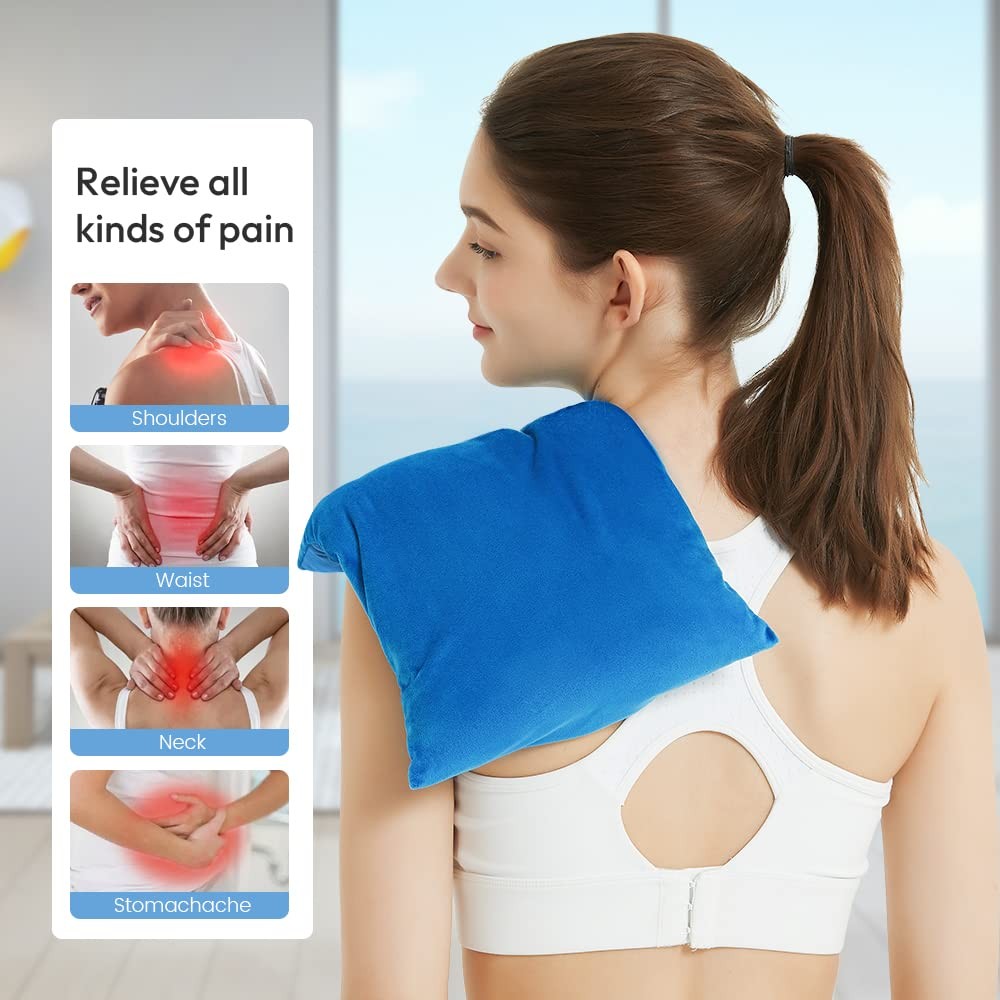 Morliden Heating Pad Microwavable Washable Cover 8 X 12 Multipurpose Microwave