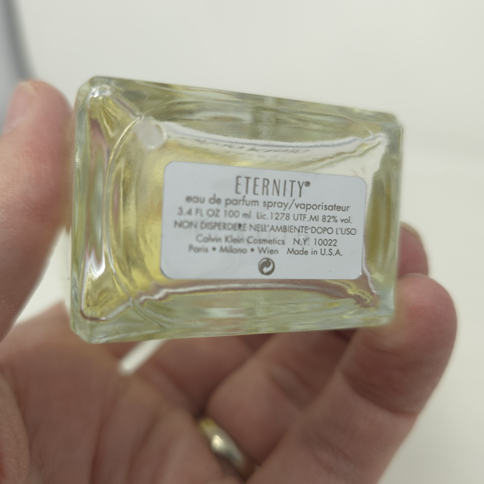 Calvin Klein Eternity 3.4oz Women’s Eau de Parfum ~50%