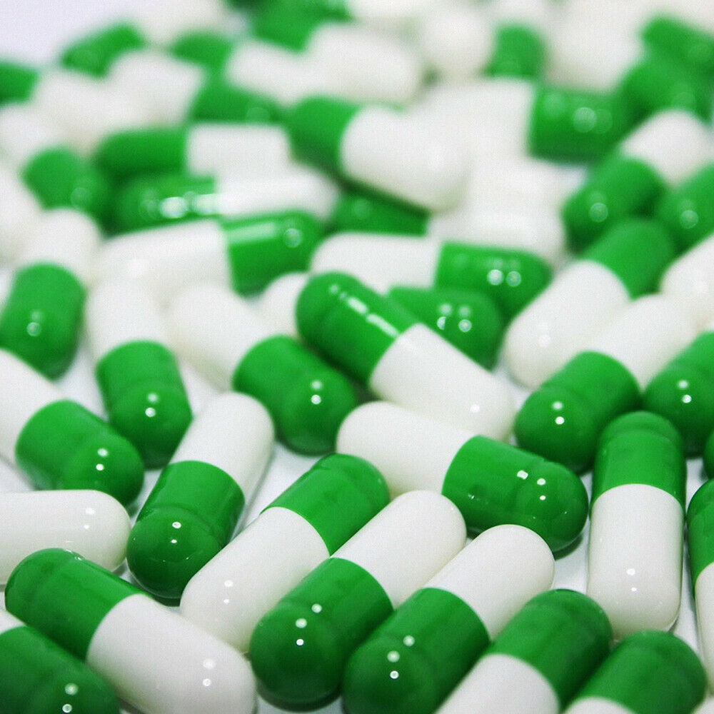 1-10k Size 00 0 1 2 3 4 5 Empty Gel Gelatin Capsules ~Size 00 ~Kosher Colorful