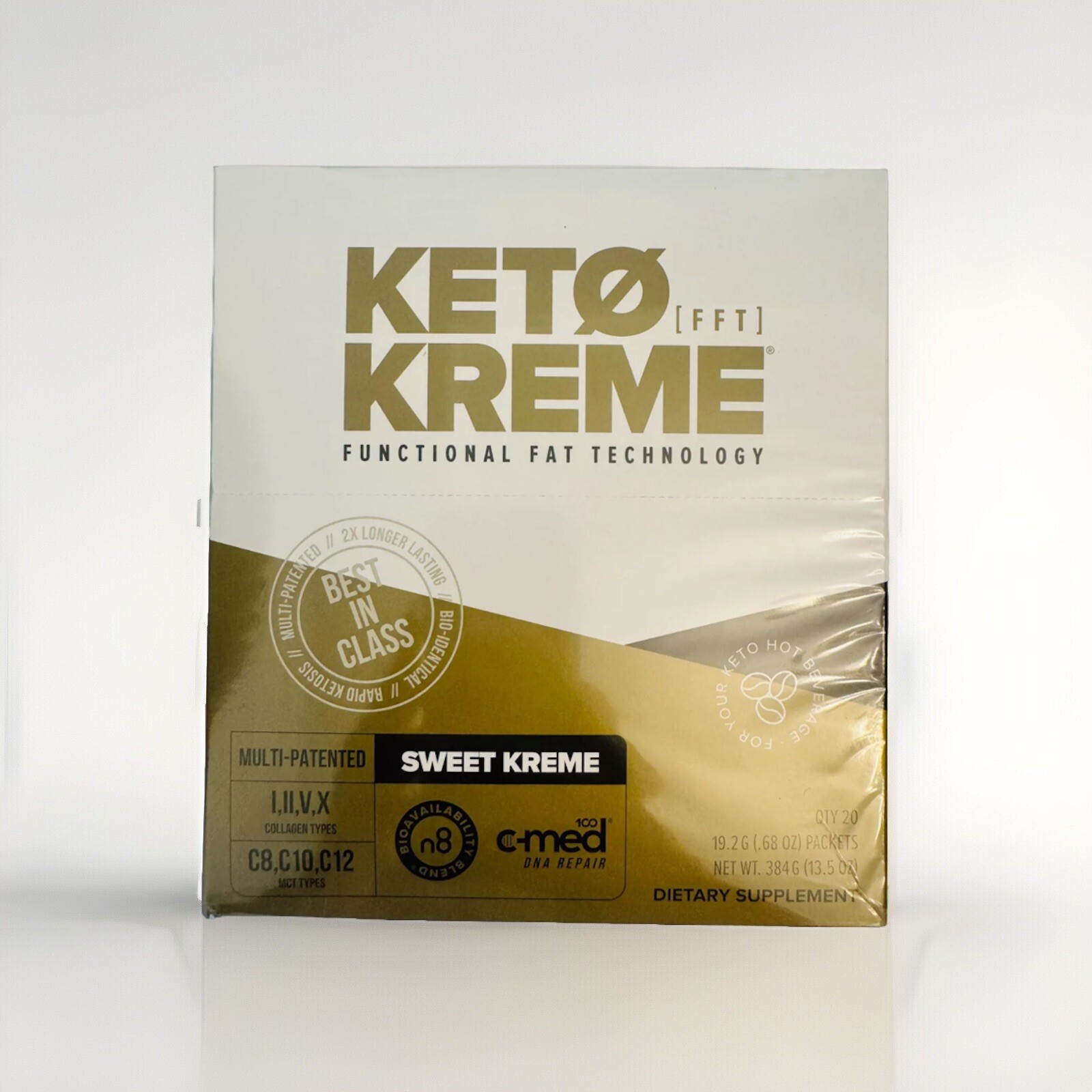 Pruvit Keto Kreme 20 Packets Flavor SWEET KREME Supplement