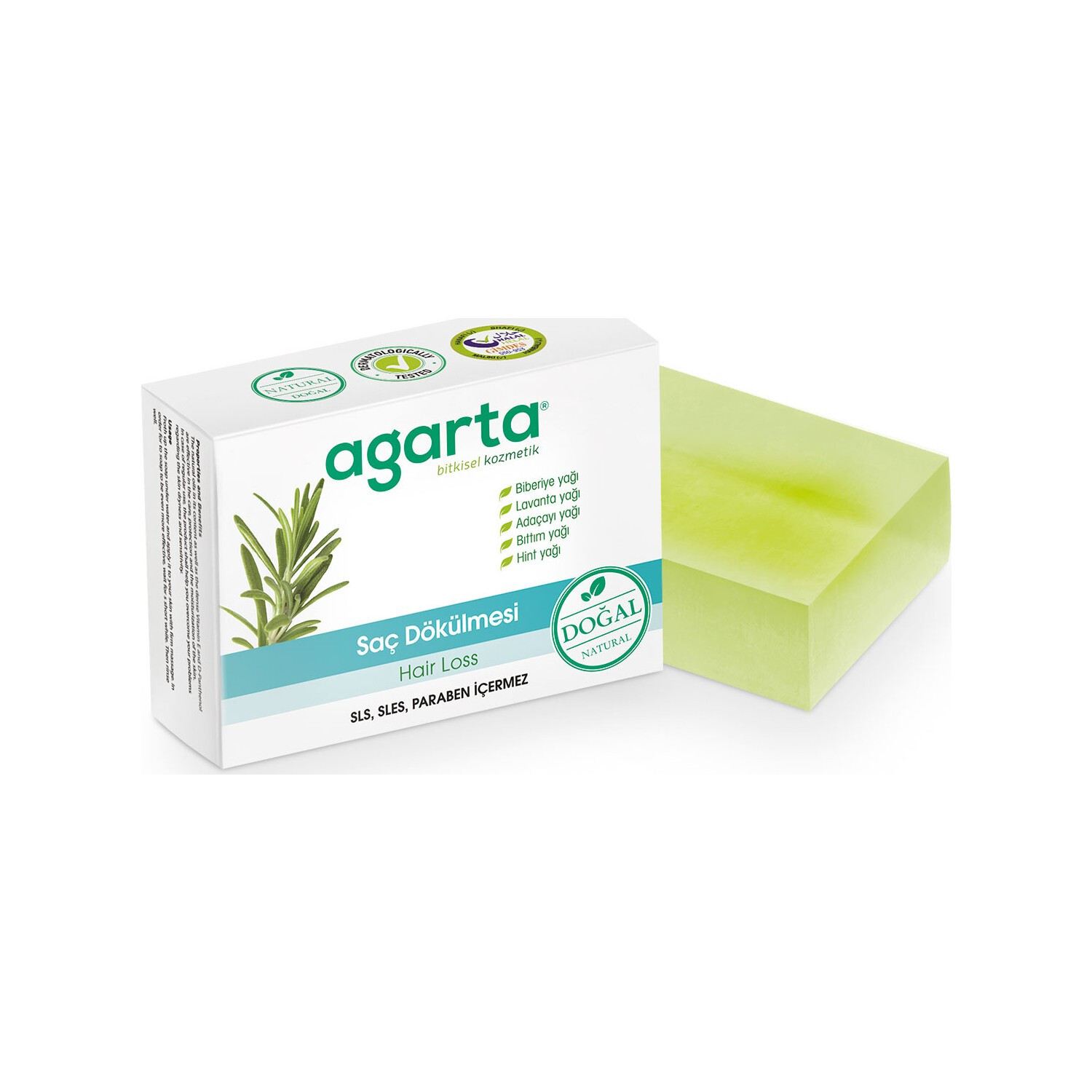 Hair Loss Soap Anti Hair Loss Prevention Soaps Natural Oils 150 gr 3 packs