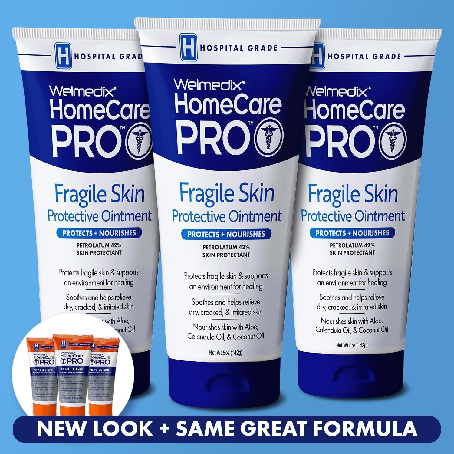 Ultimate Skin Care Solution | Protective Ointment for Eczema, Psoriasis – 3 Pack