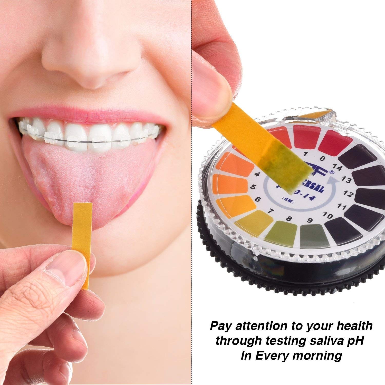 pH Paper Roll 0-14 Wide Range Litmus Strips 24 Rolls Fast Results