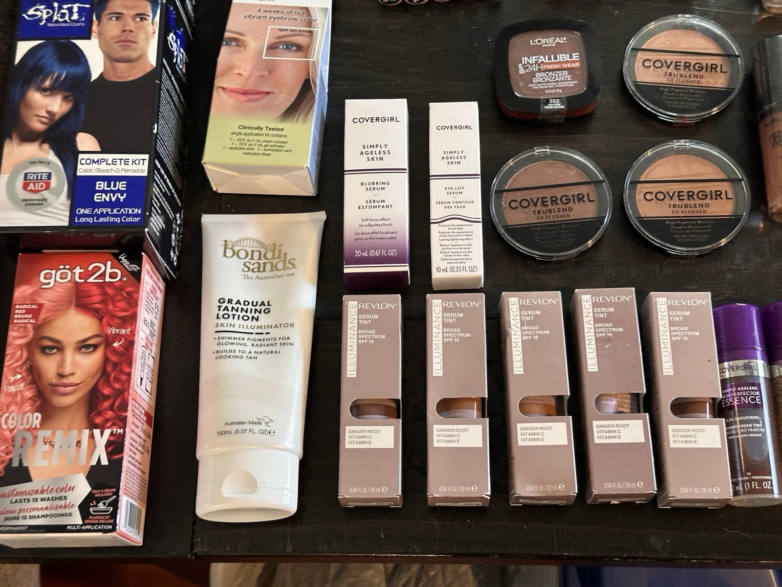 Assorted Full Size Makeup Mixed Lot Longwear Matte CoverGirl L’Oréal Revlon
