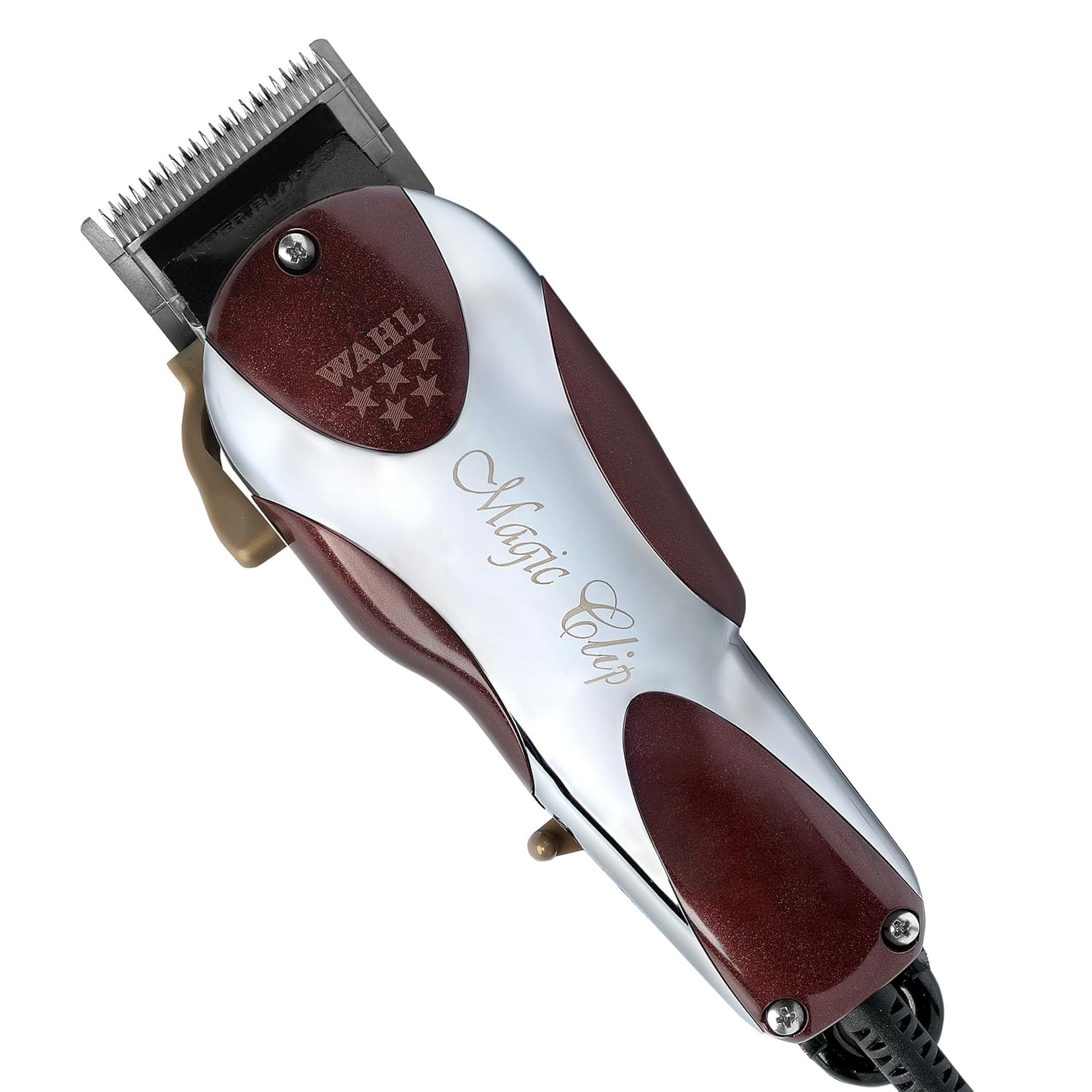 Wahl 5-Star Magic Clip Corded Clipper 8451 Burgundy/White