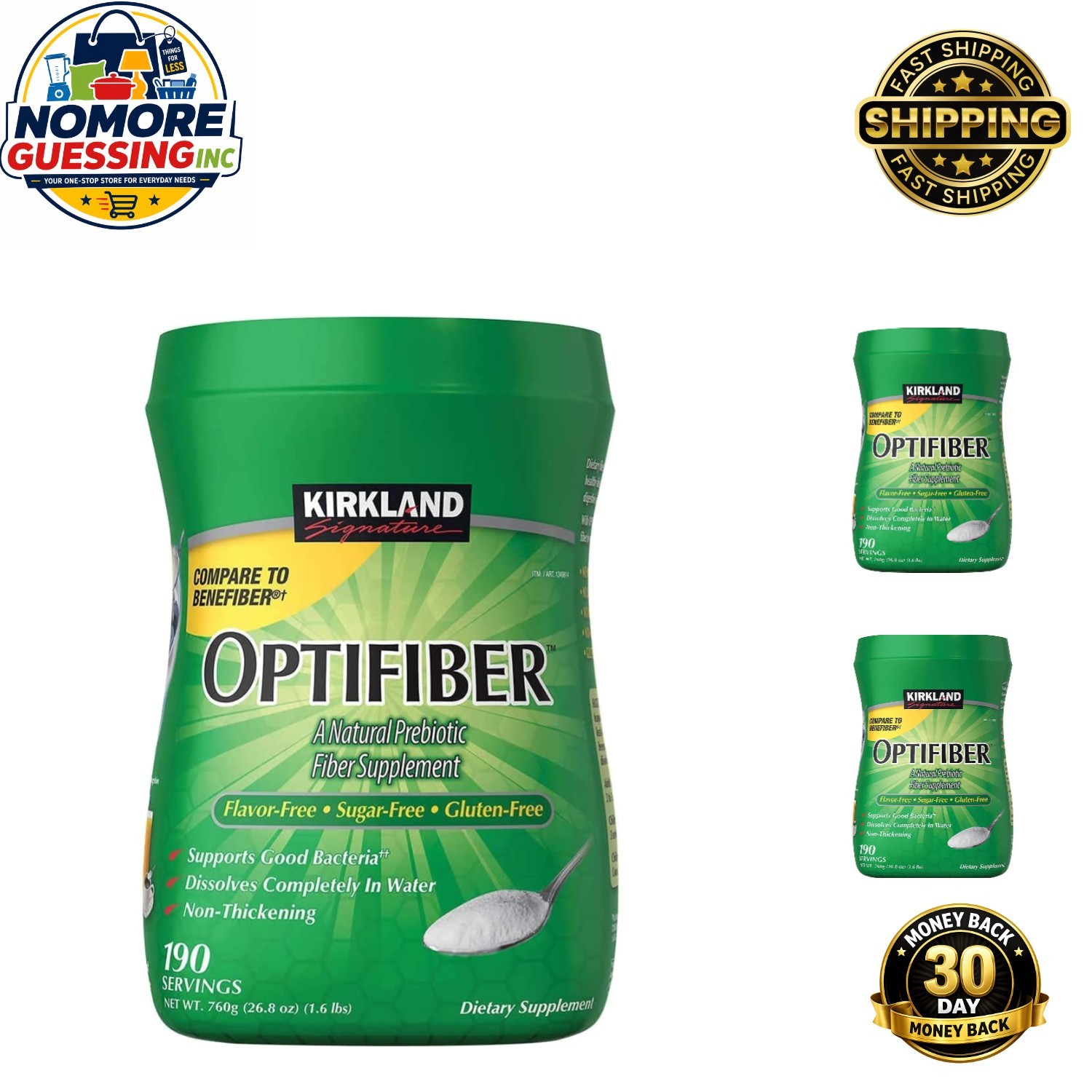 Signature OPTIFIBER 26.8 oz – Flavor-Free Dietary Fiber for Digestive Health