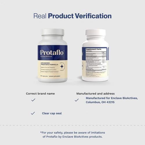 Enclave BioActives Protaflo Prostate Formula 60 Capsules D3 Zinc Exp 2027