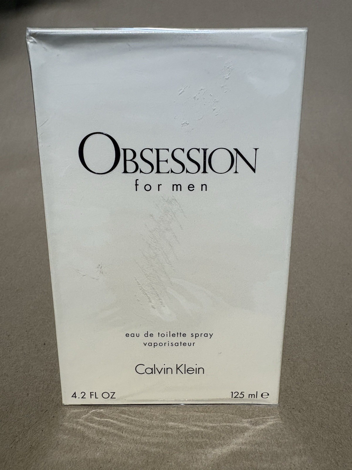 OBSESSION by Calvin Klein 4.2 oz for Men eau de toilette spray