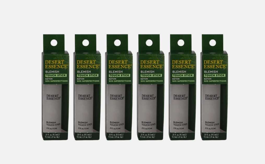 Desert Essence Blemish Touch Stick Tea Tree Oil 0.31 fl oz Pack of 6