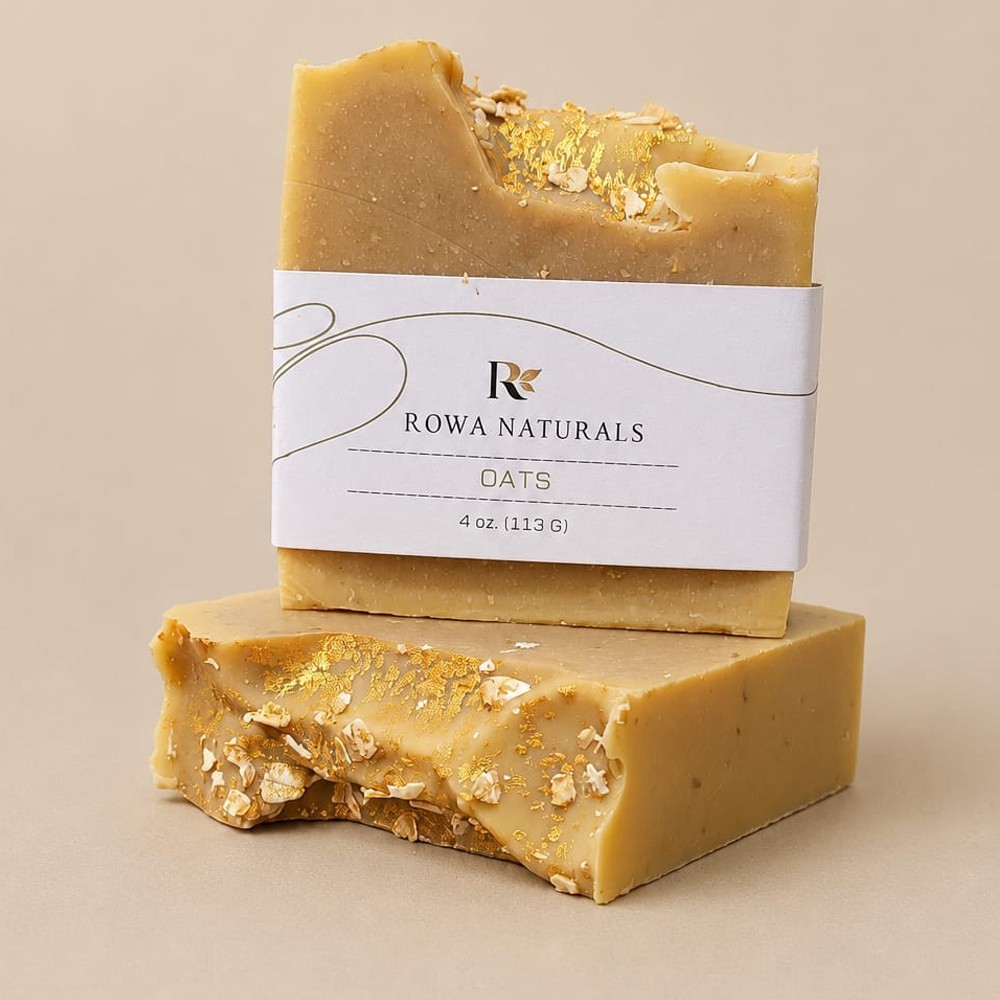 Oats Soap Handmade Soap For Sensitive Skin Natural Soap Bar