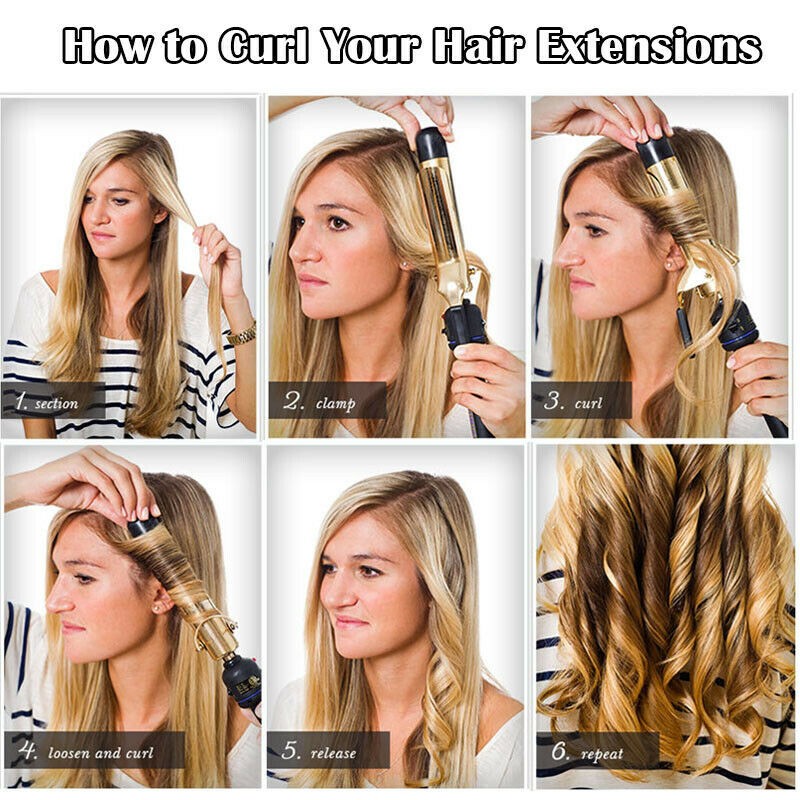 Clip in Hair Extensions Real Human Hair Clip-on Remy Hair Thick Balayage Colors