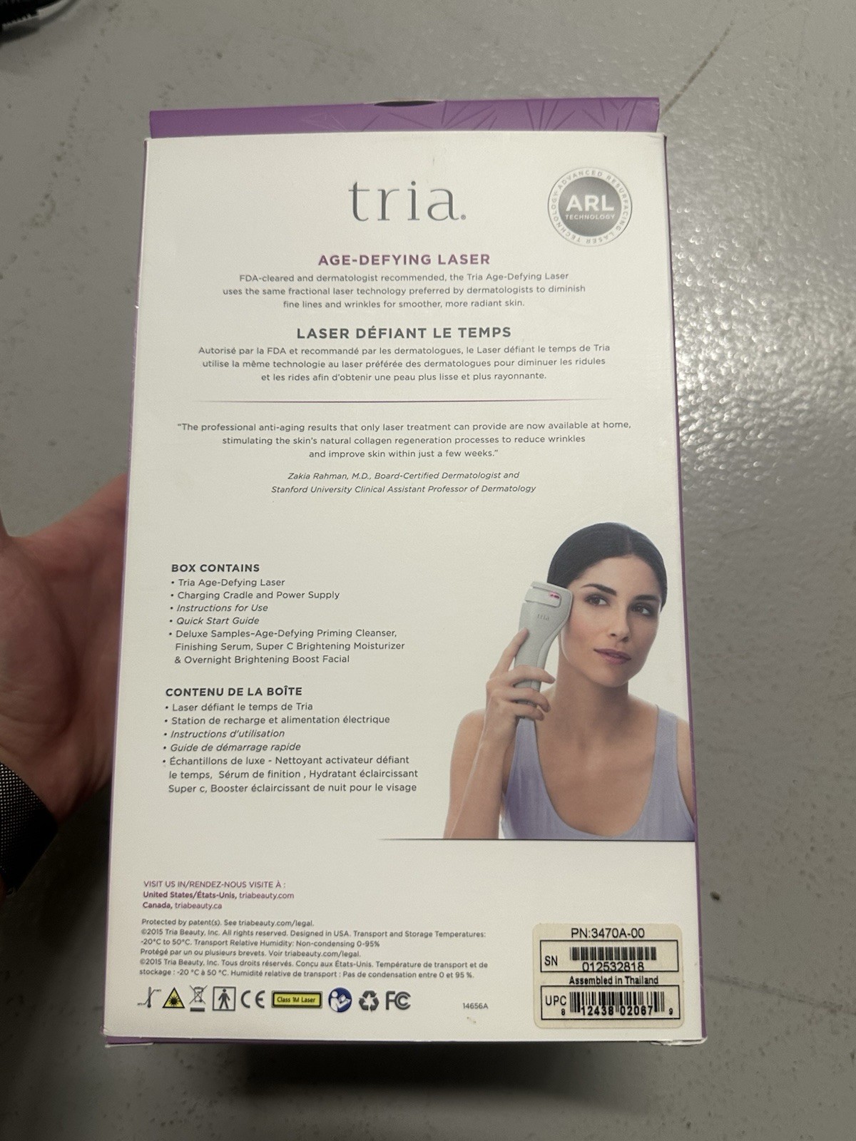 Tria Beauty Anti-Aging Laser Skin Rejuvenating Treatment