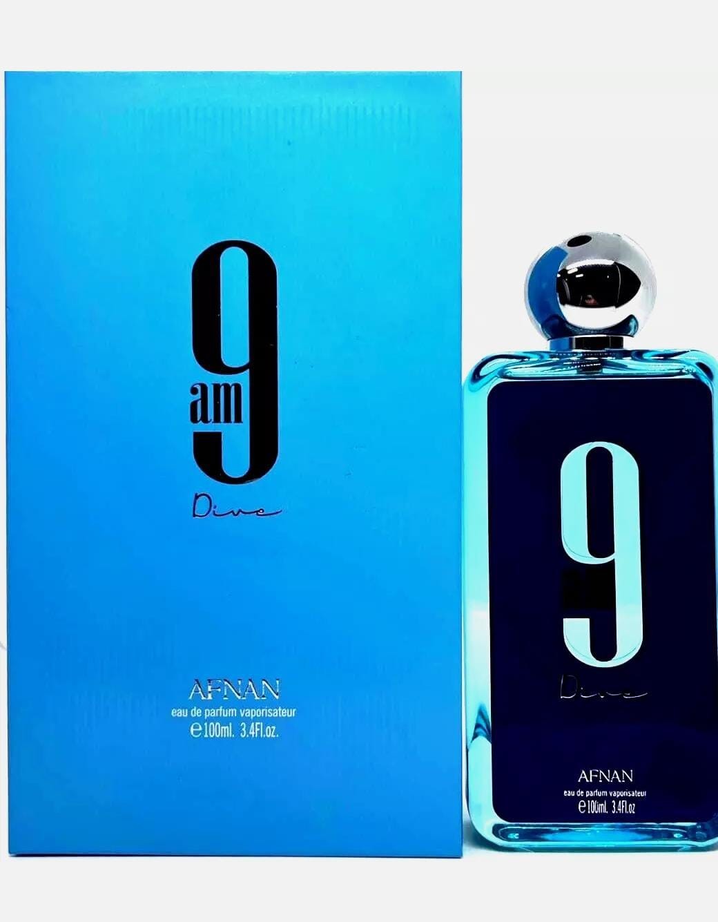 AFNAN 9AM DIVE EAU DE PARFUM SPRAY UNISEX 3.4 Oz / 100 ml -Free Ship🔥