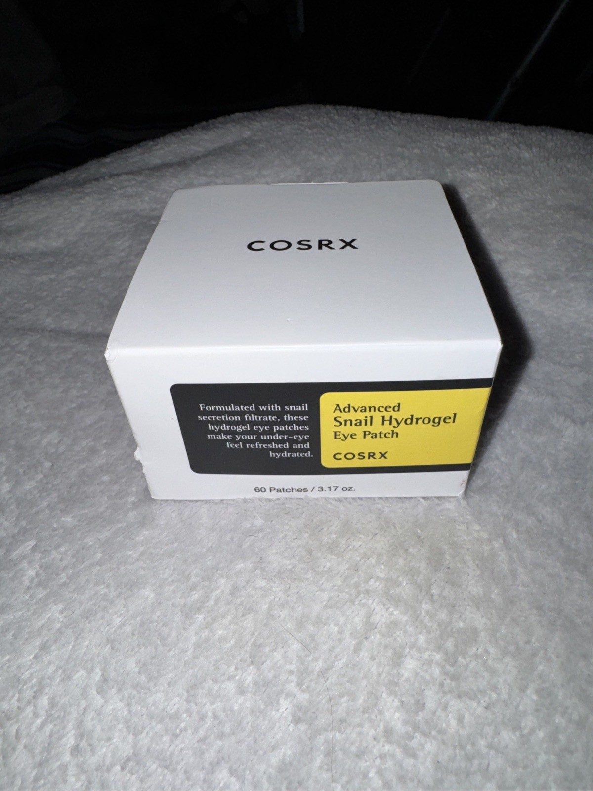 COSRX Advanced Snail Hydrogel Eye Patch 60 Count Depuffs, Refreshes, Hydrates