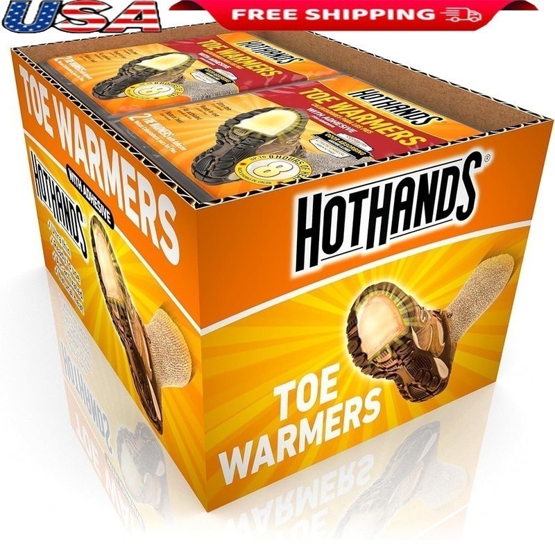 Disposable Heat Packs 20 Pairs Air Activated Warmers Outdoor Sports Camping New