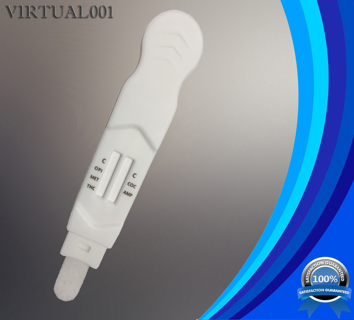 (5) 5 Panel Drug Saliva Oral Fluid Testing Kit 5 Drugs