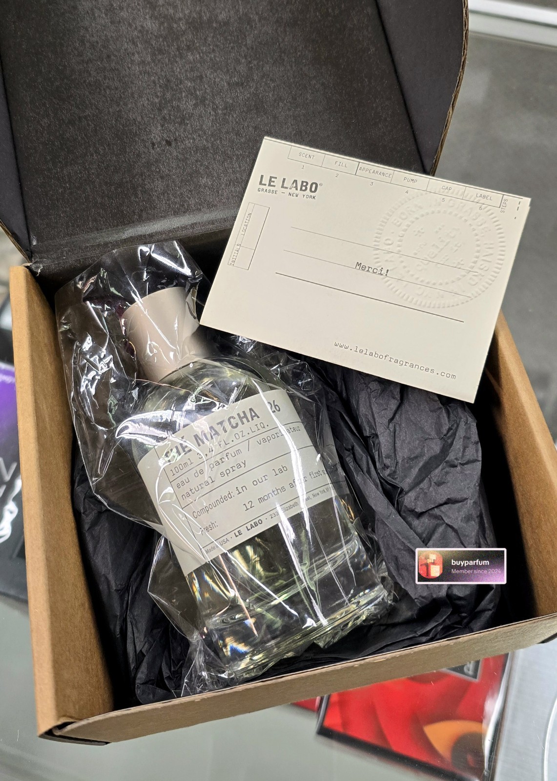 THE MATCHA 26 by LE LABO 3.4oz – 100ml Eau de Parfum Unisex. (New & Authentic)
