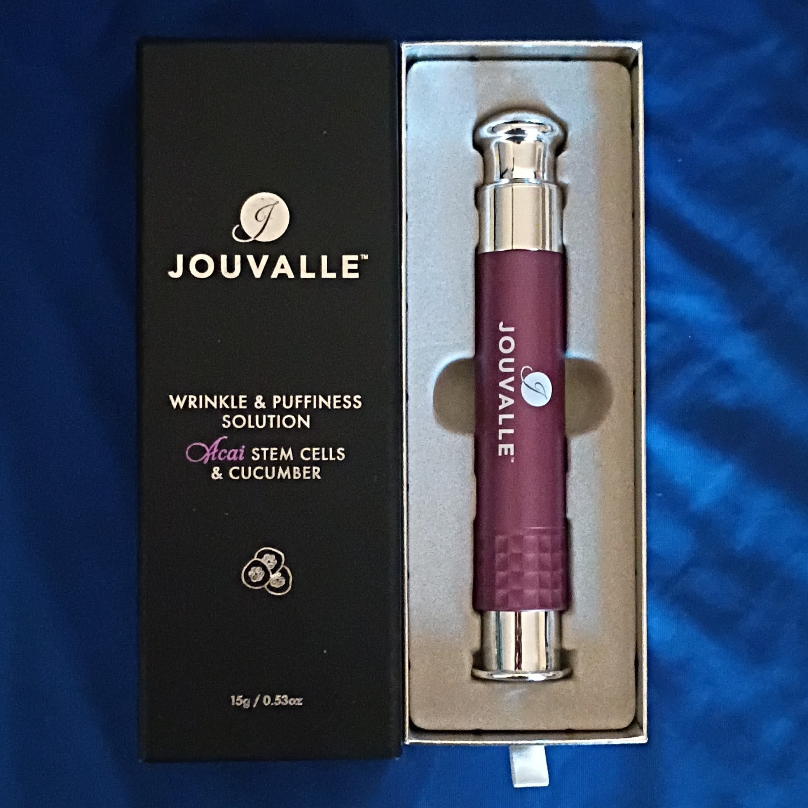Jouvalle Wrinkle & Puffiness Serum Hyaluronic Acid Cucumber 15g/0.53oz