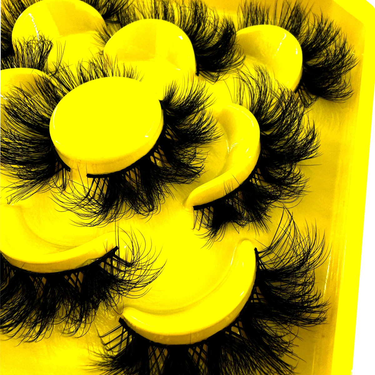 Fluffy Long 3D Faux Mink Soft Volume Dramatic Natural False Eyelashes Makeup