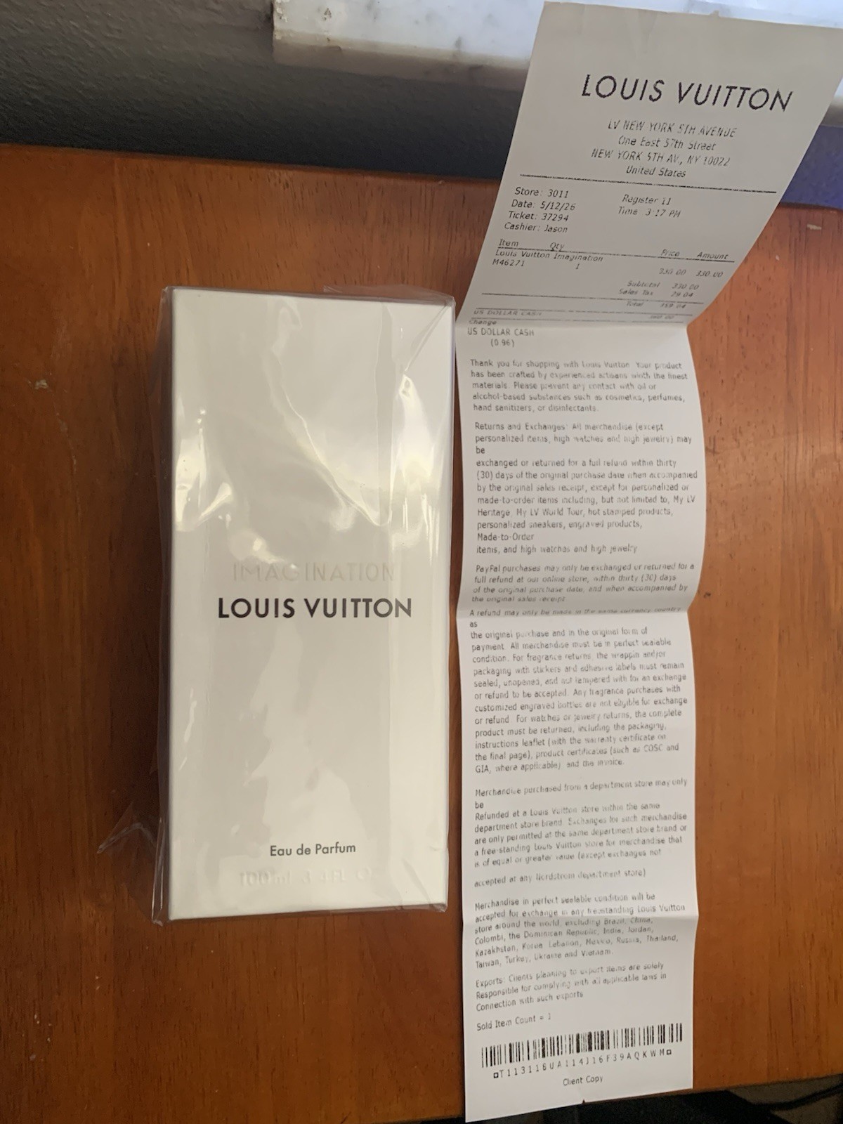 Louis Vuitton Imagination Eau de Parfum Spray, 100 ml