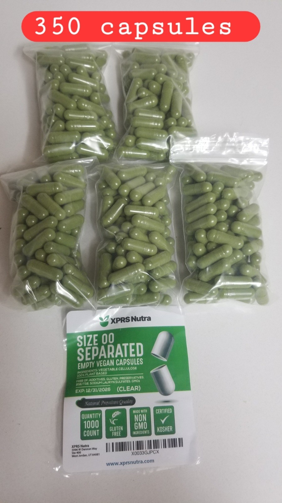 Moringa Powder Capsules