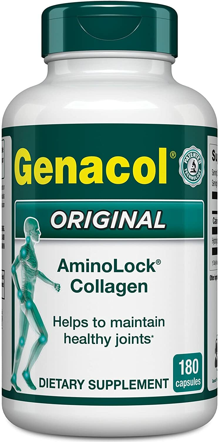 Genacol AminoLock Collagen Original 180 Capsules – Dietary Supplement