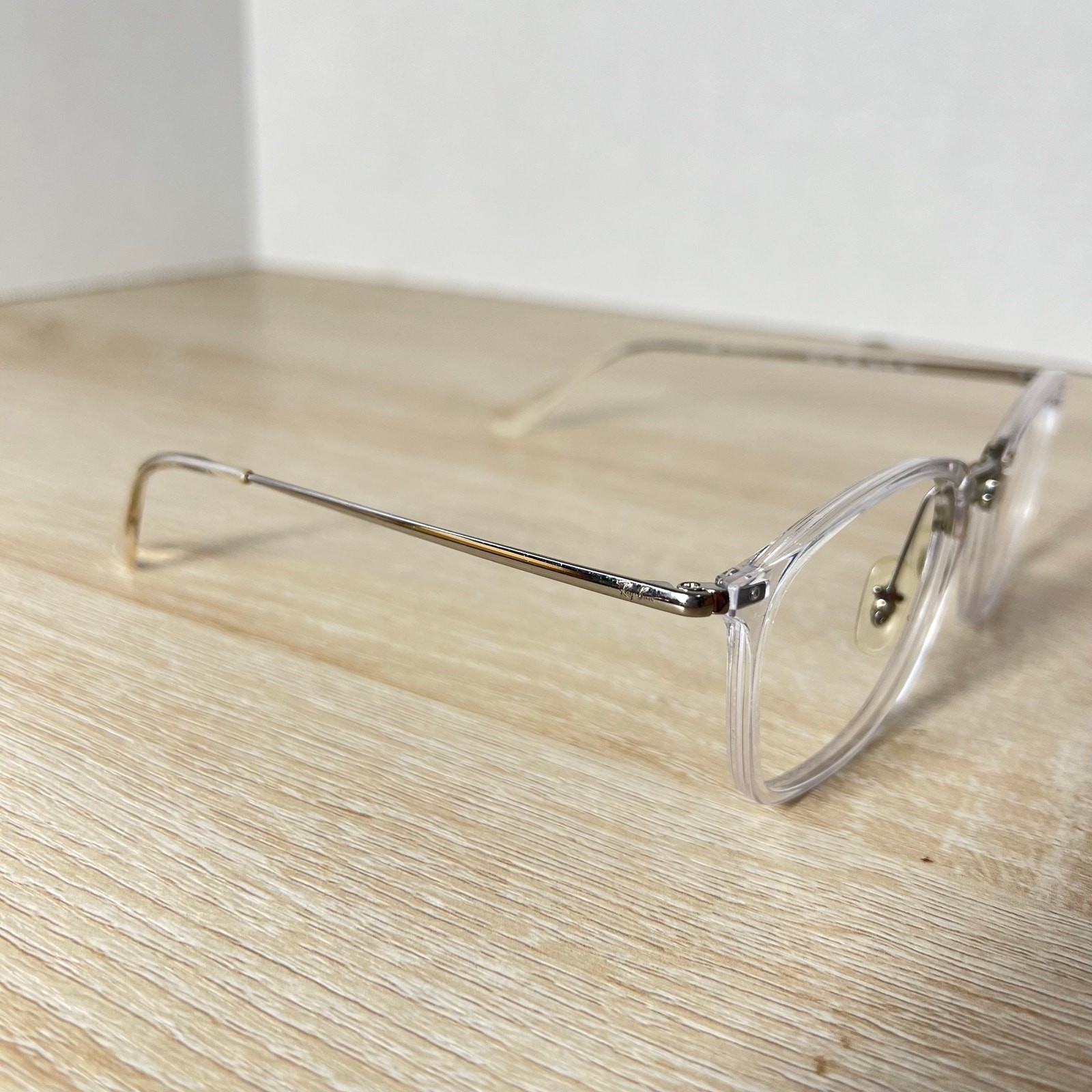 Ray-Ban RB7164 2001 Eyeglasses Clear Square Full Rim Frames Only 52-20-150