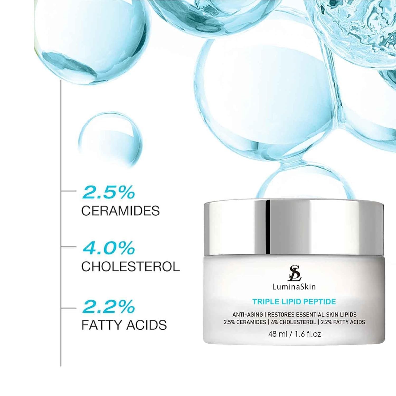Nourishing Triple Lipid Peptide Cream – Age-Defying Hydration for All Skin Types