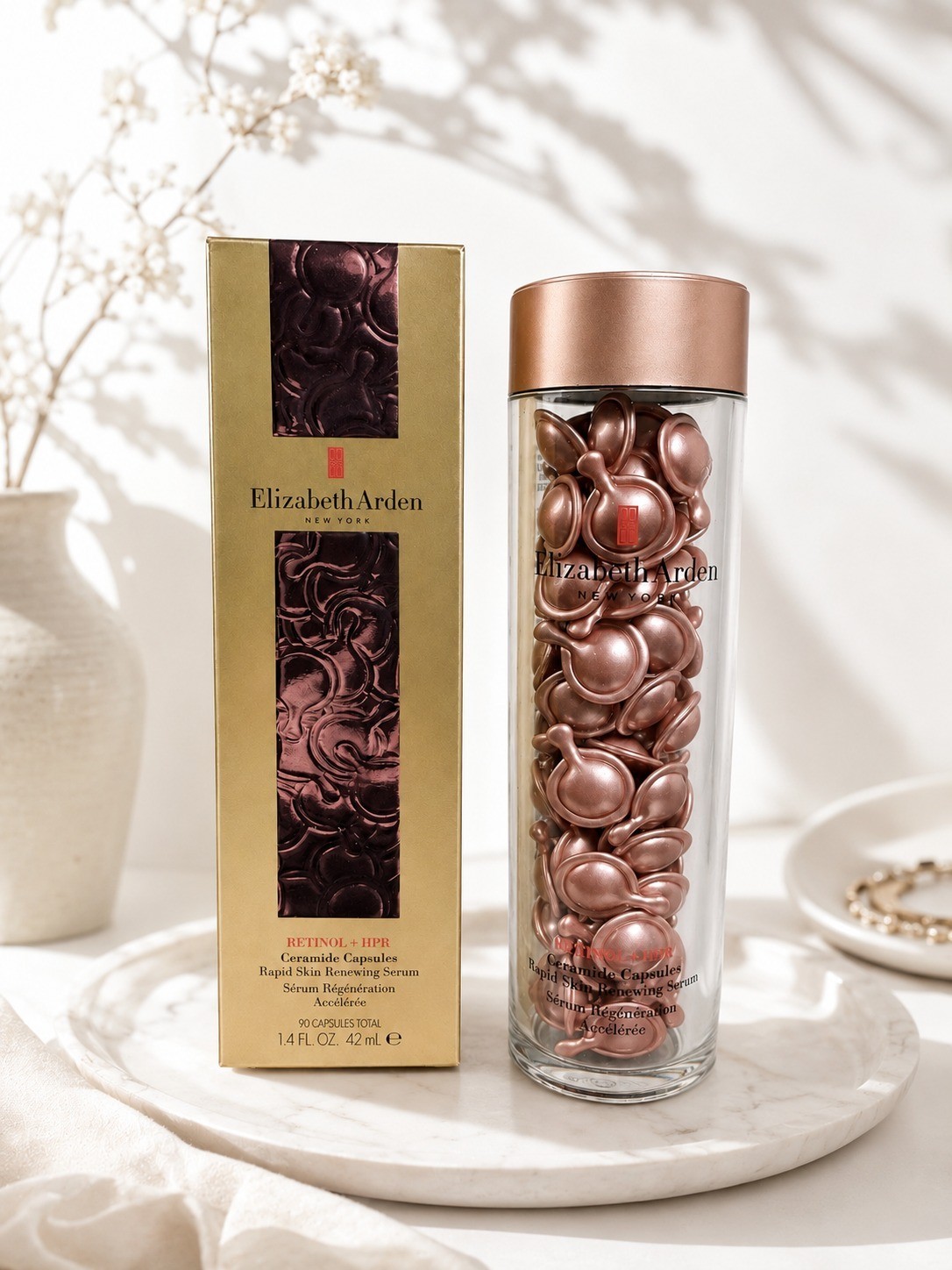 ELIZABETH ARDEN Retinol HPR Ceramide Capsules Rapid Skin Renewing 90 Capsules