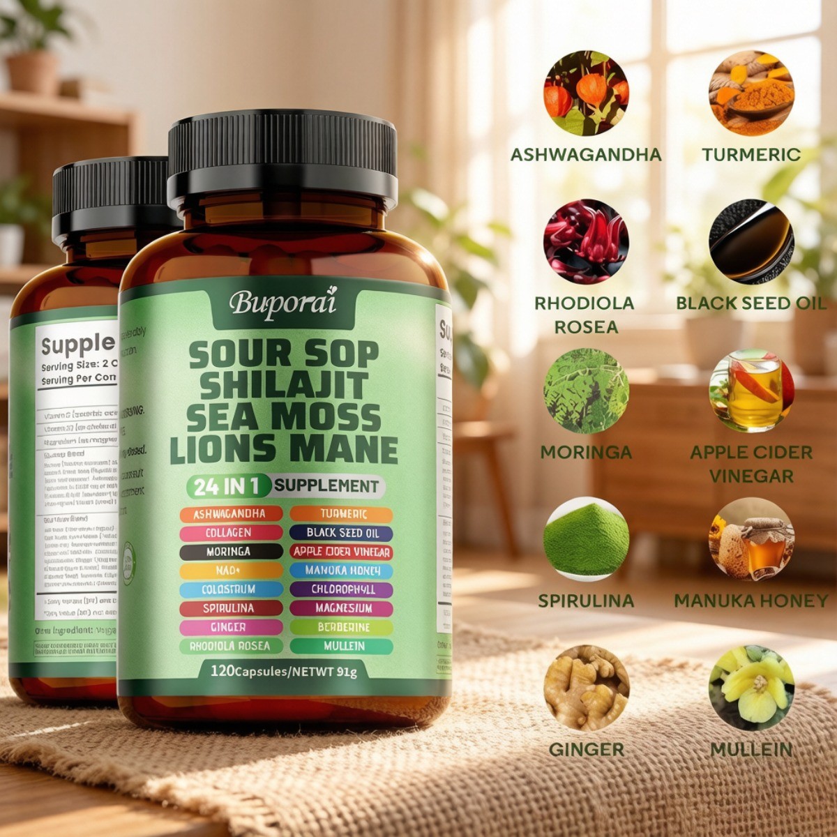24-in-1 Soursop Shilajit – Skin, Joint & Bone Health Support