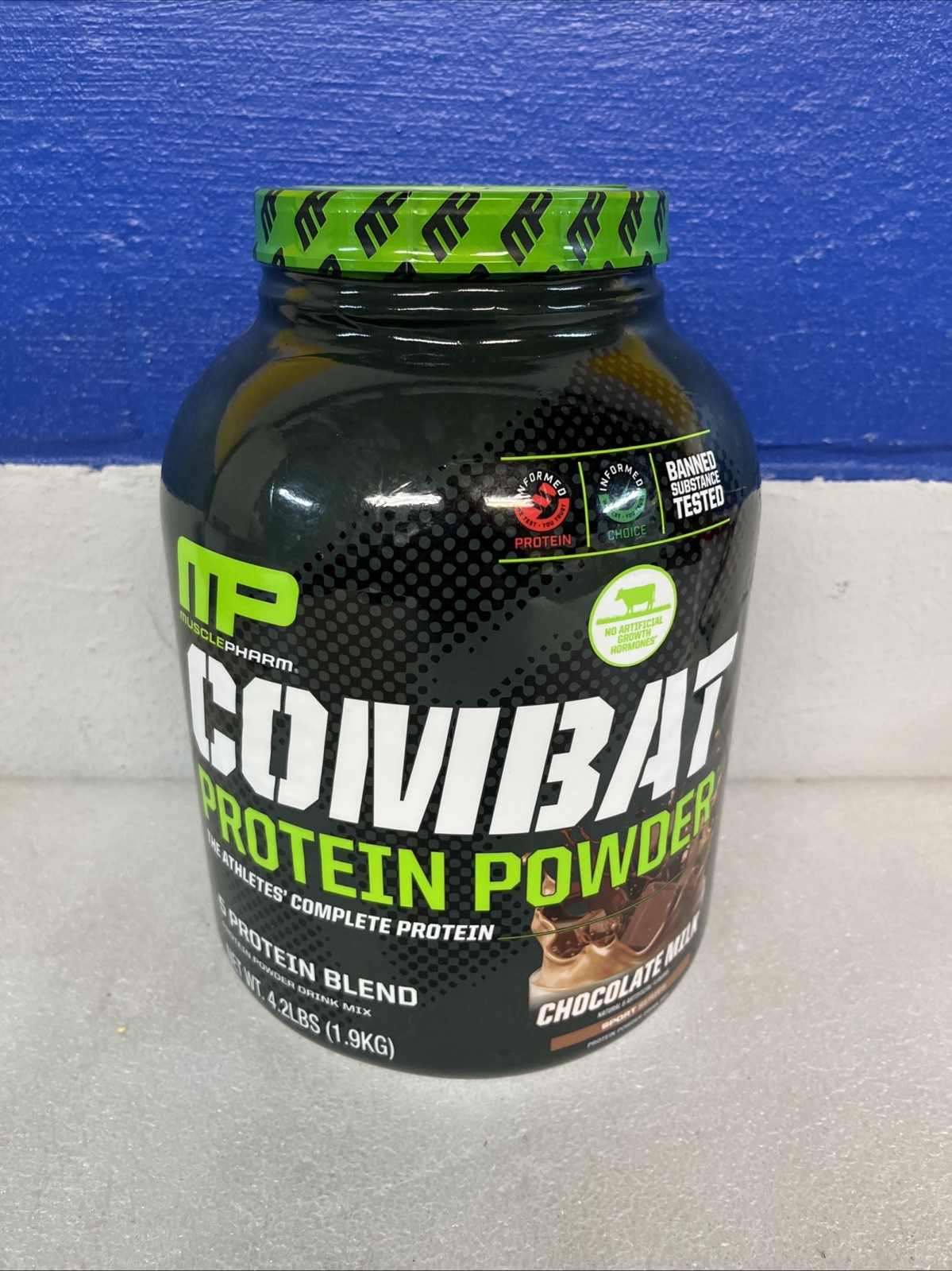 Combat Protein Powder Chocolate Milk Sports Series 4.2 lbs 07/2026 New Sealed