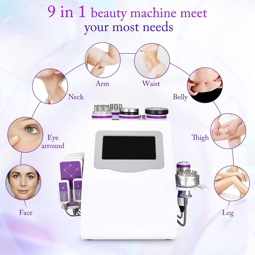 Household 9in 1 Beauty Machine Body Massage Facial Skin Care Skin Care Brand New
