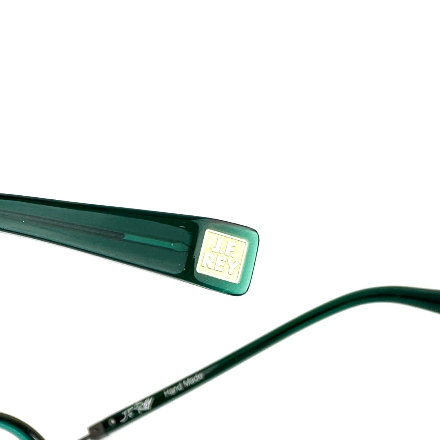 JF Rey JF1441 4505 Eyeglass Frames Round Green 45-21-141 Hand Made