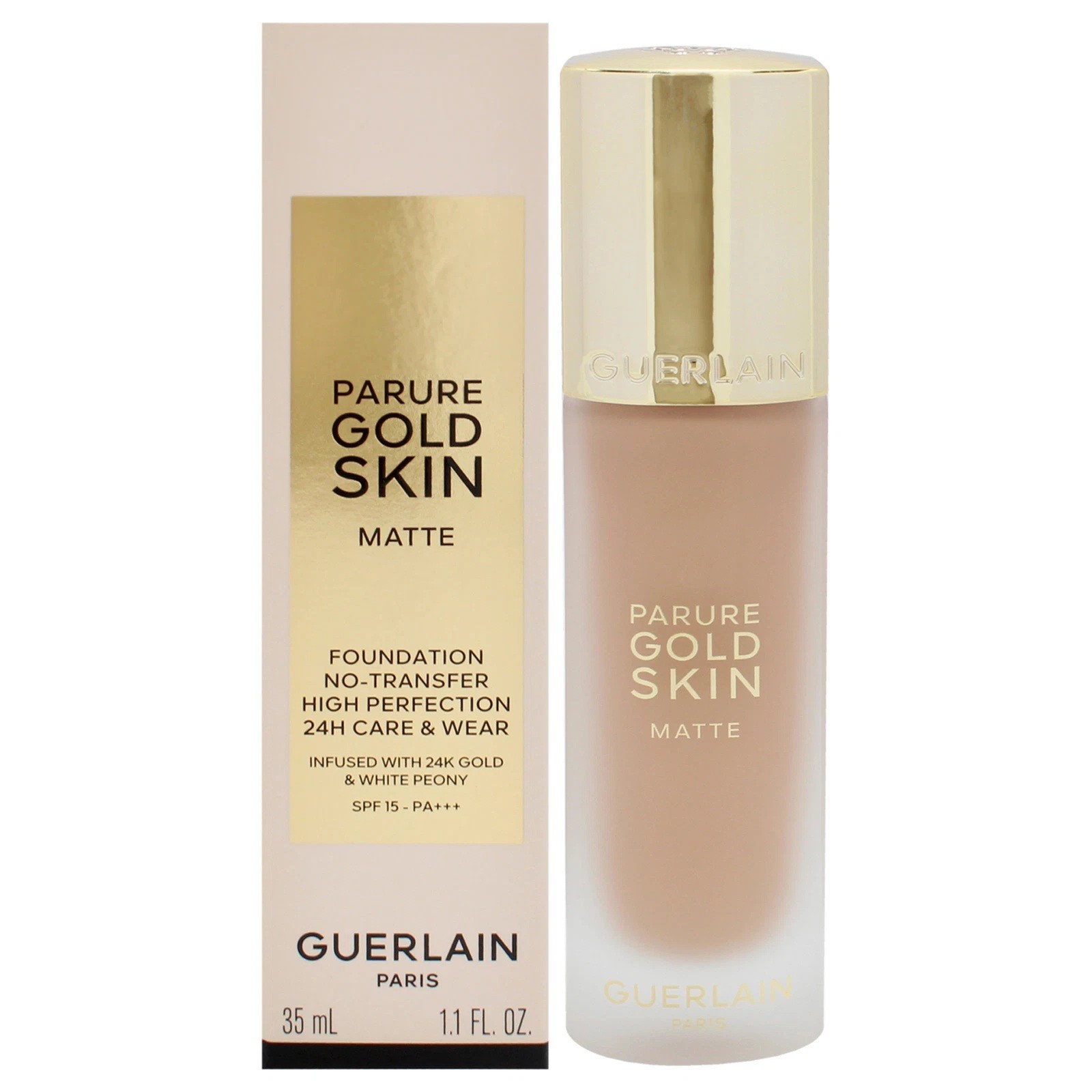 Guerlain Parure Gold Skin Matte Foundation – 3N Neutral 1.1oz/35ml NEW IN BOX