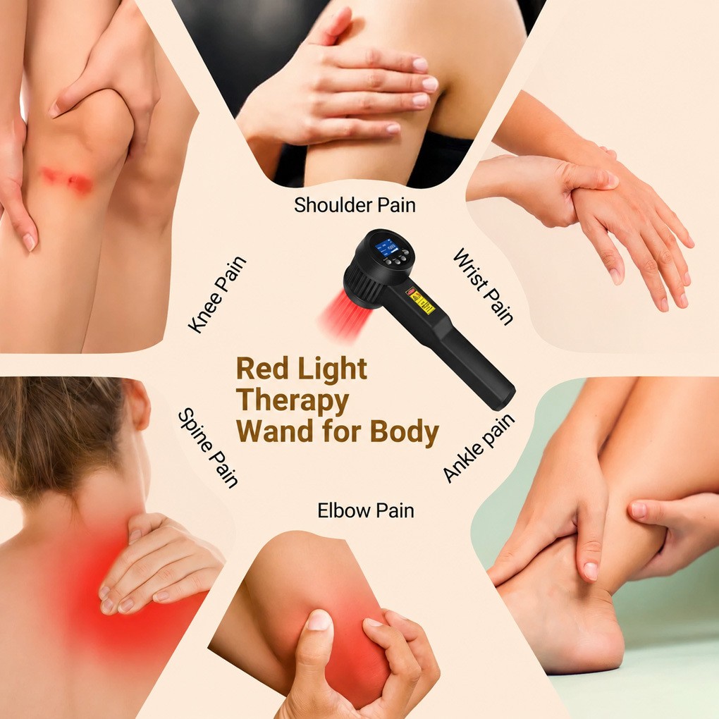 205W Handheld Cold Laser Therapy Device Super Pulsed for Deep Tissue Arthritis