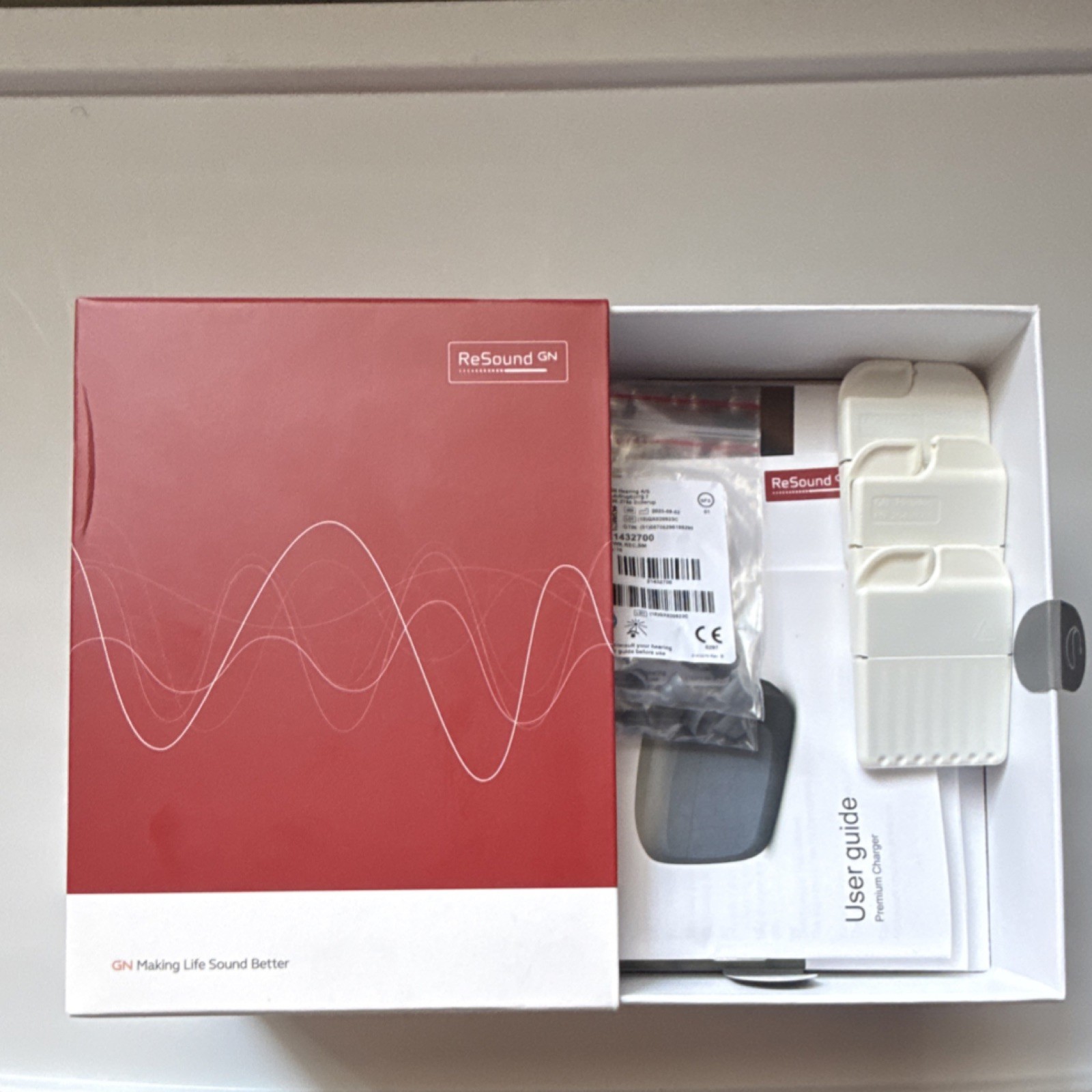 ReSound OMNIA 60 Rechargeable Bluetooth RIC Hearing Aid Set Digital Both Ears