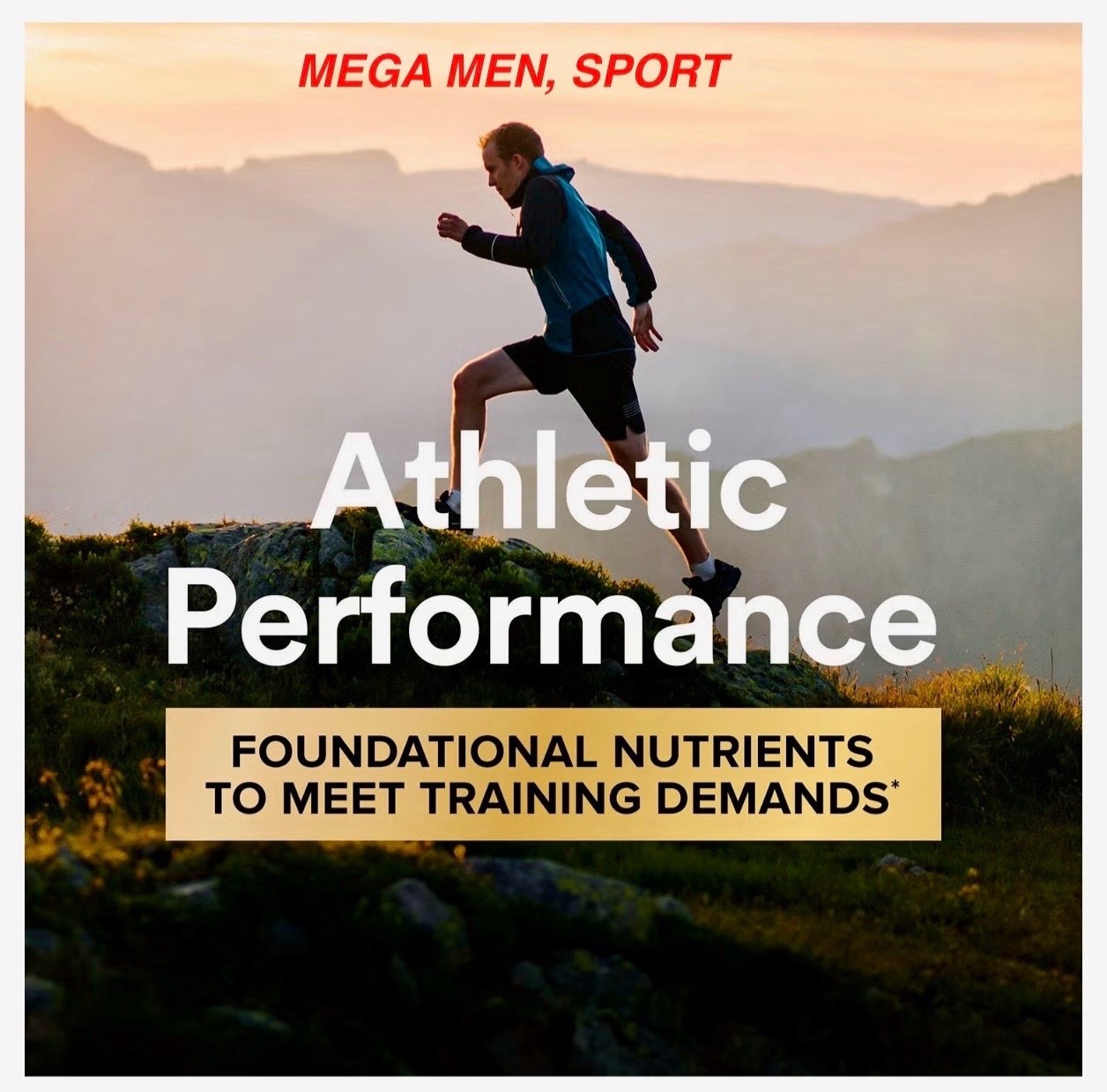 180ct, GNC MEGA MEN® SPORT: A CLINICALLY STUDIED MULTIVITAMIN^