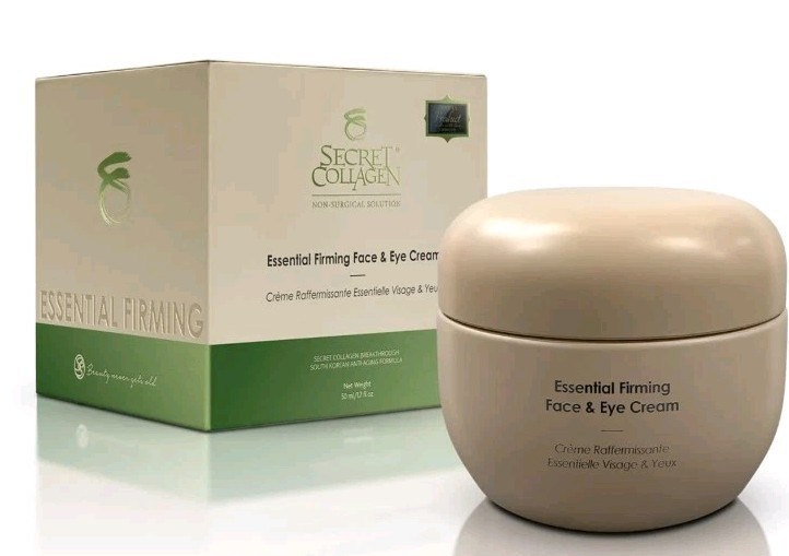 Secret Collagen Essential Firming Face & Eye Cream New Sealed In Box