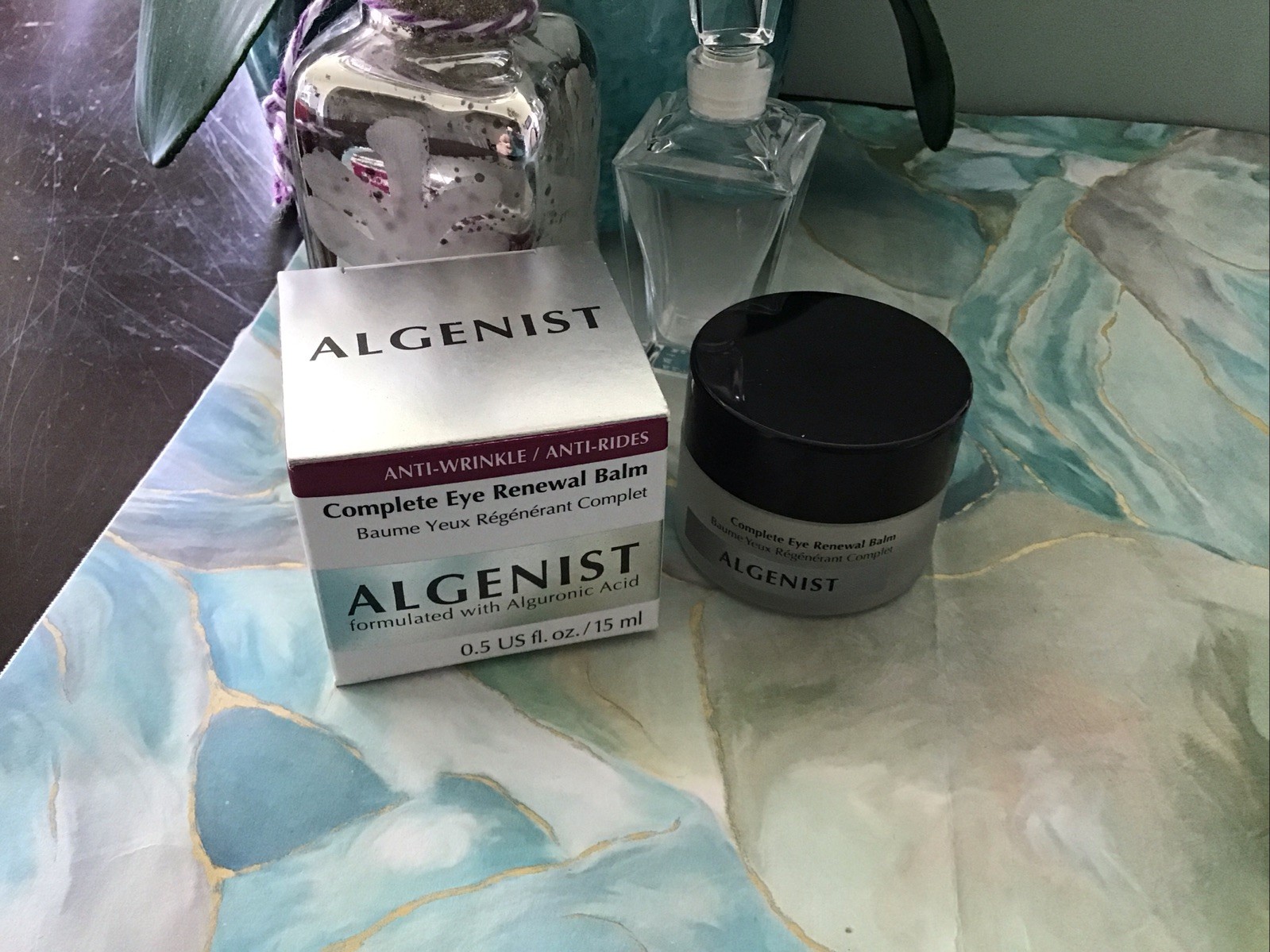 BNIB~Algenist Complete Eye Renewal Balm Alguronic Acid Anti-Wrinkle 15 ml